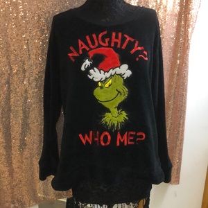 Grinch sleep shirt